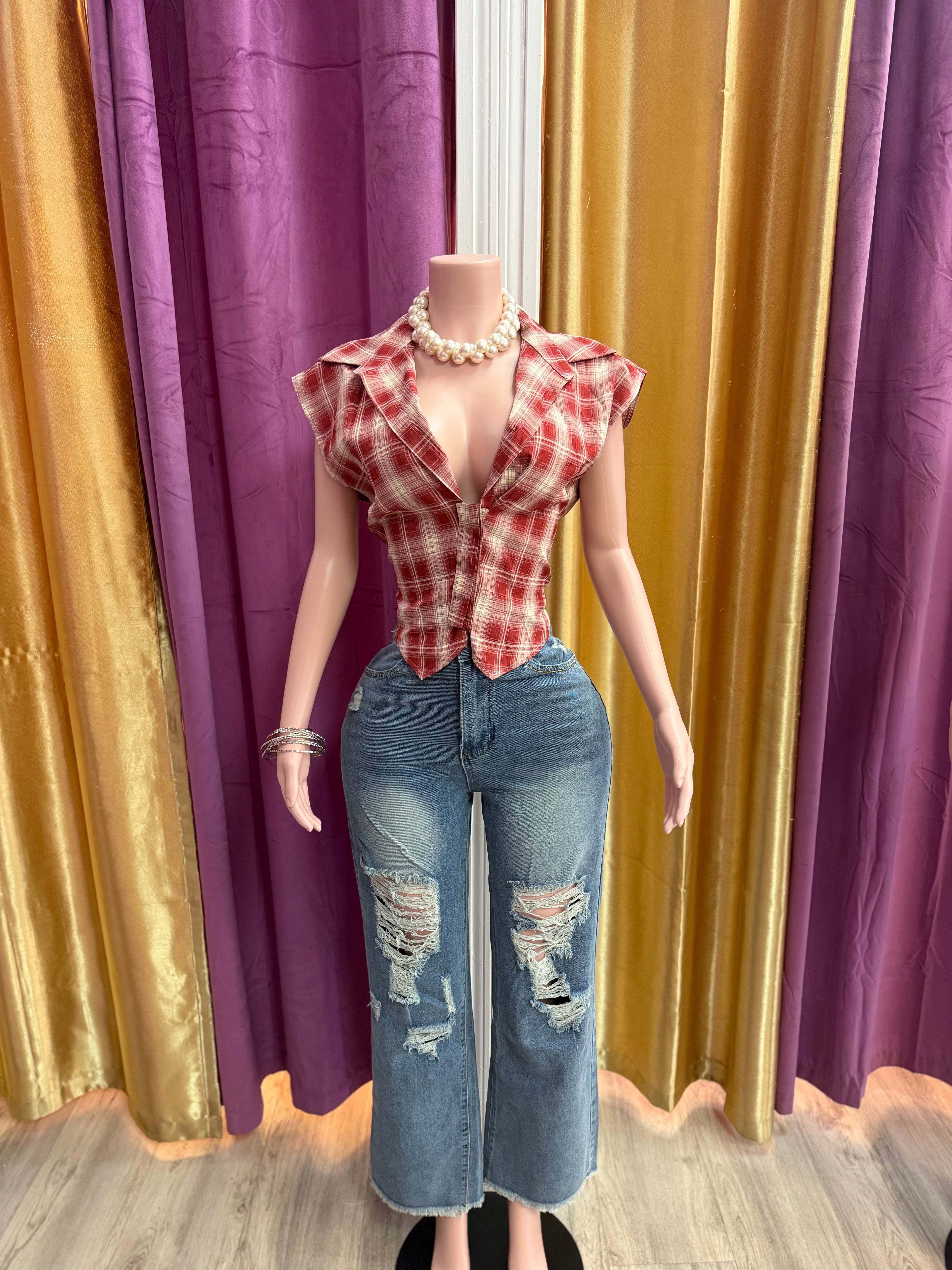 Flannel Top